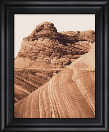 Framed Coyote Buttes I Autumn Print