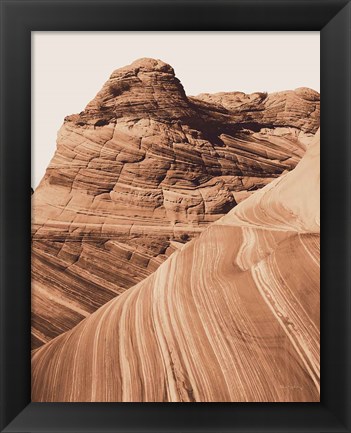 Framed Coyote Buttes I Autumn Print