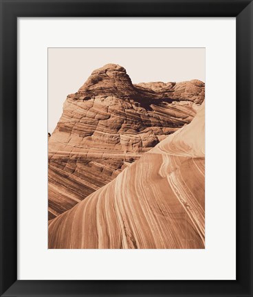 Framed Coyote Buttes I Autumn Print