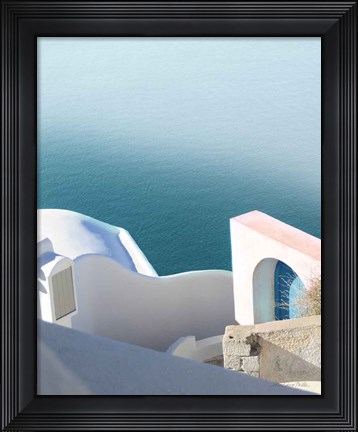 Framed Santorini II Print