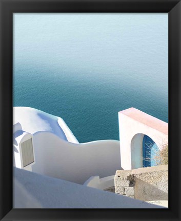 Framed Santorini II Print