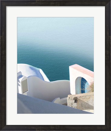 Framed Santorini II Print