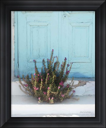 Framed Santorini I Print