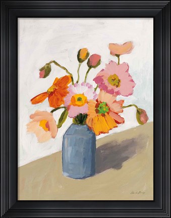 Framed Subtle Bouquet Print