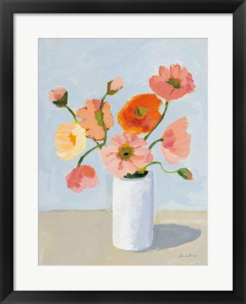 Framed Iceland Poppies Print