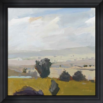 Framed View of the Valley Print