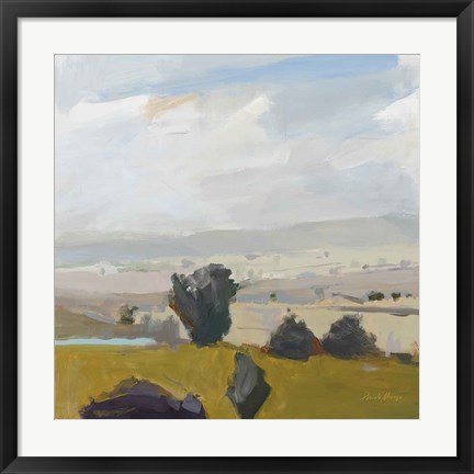 Framed View of the Valley Print