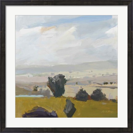 Framed View of the Valley Print