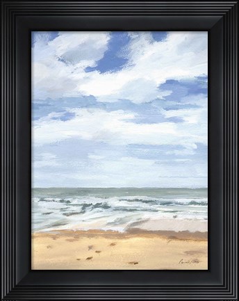Framed Walk on the Beach II Print