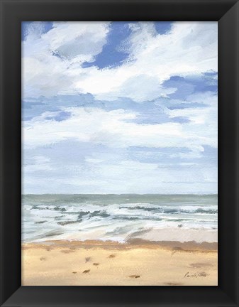 Framed Walk on the Beach II Print