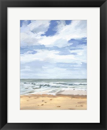 Framed Walk on the Beach II Print