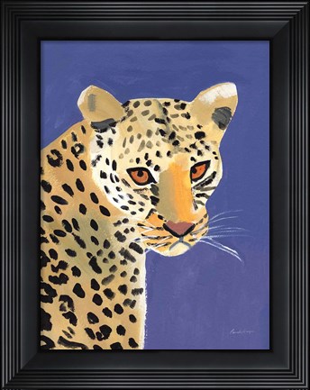 Framed Colorful Cheetah Print