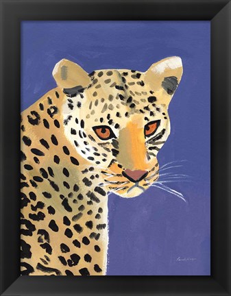 Framed Colorful Cheetah Print