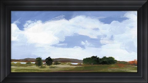 Framed Catcalling Clouds Print