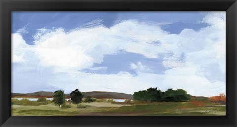 Framed Catcalling Clouds Print