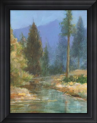 Framed Western Pines Print