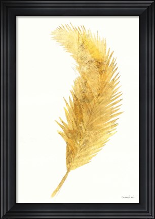 Framed Palms of the Tropics IV Gold Print