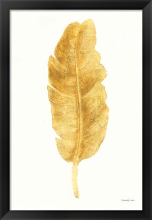 Framed Palms of the Tropics III Gold Print