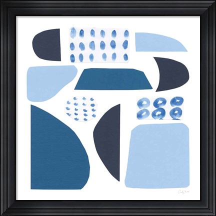 Framed Cozy Cottage II Sq Print