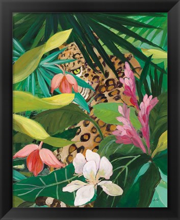 Framed Hidden Jungle II Print