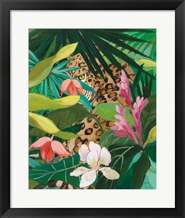 Framed Hidden Jungle II Print