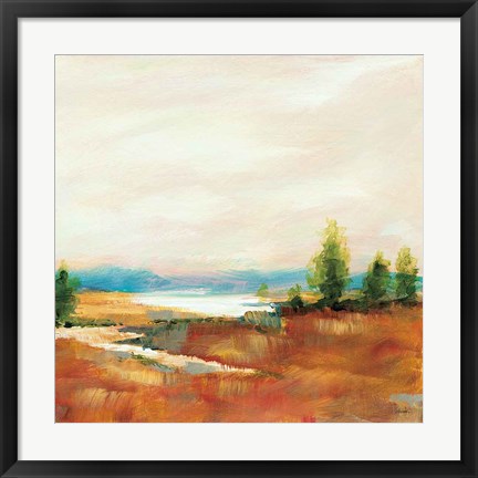 Framed Amity Pond Sq Print