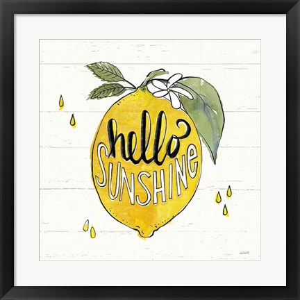 Framed Lemonade Stand VII Print