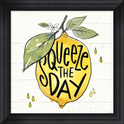 Framed Lemonade Stand VI Print