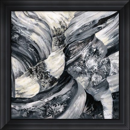 Framed Graphic Canyon I Print