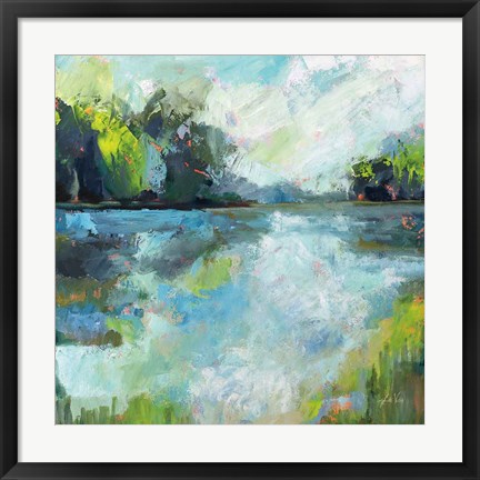 Framed Calm Waters Print