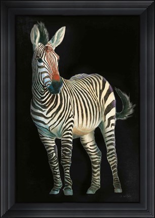 Framed Wild and Free VI Black Print