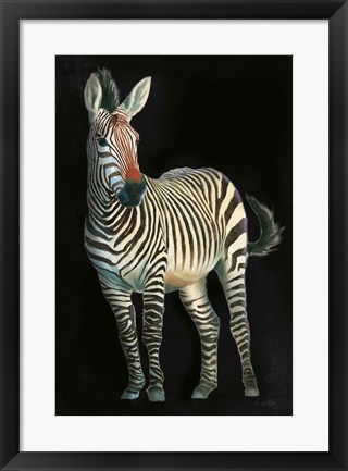 Framed Wild and Free VI Black Print