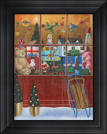 Framed Holiday Moments III Crop Print