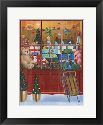 Framed Holiday Moments III Crop Print