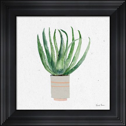 Framed Home Garden I Print