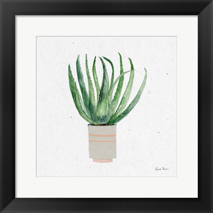 Framed Home Garden I Print