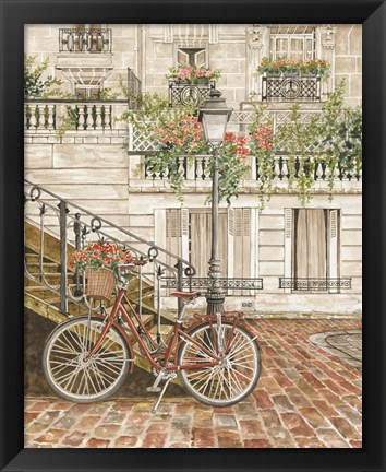 Framed Cobblestone Charm Print