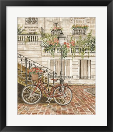 Framed Cobblestone Charm Print