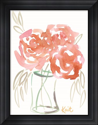 Framed Juicy Blooms Print