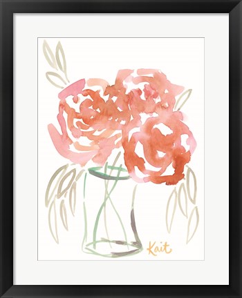 Framed Juicy Blooms Print