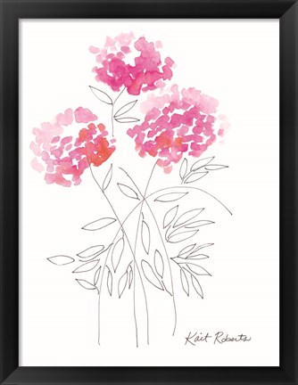 Framed Touch of Color Print
