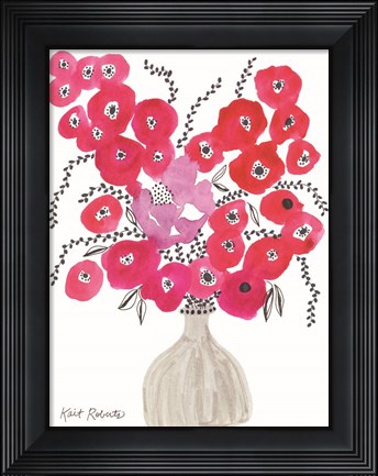 Framed Vanity Blooms Caught My Eye Print