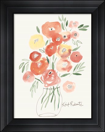 Framed Garden Treasures Print