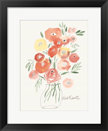 Framed Garden Treasures Print