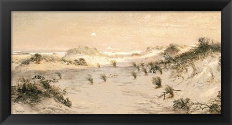 Framed Beach Dunes Print