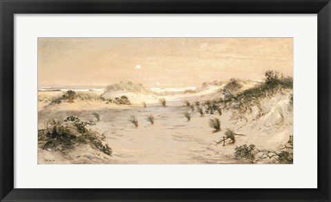 Framed Beach Dunes Print