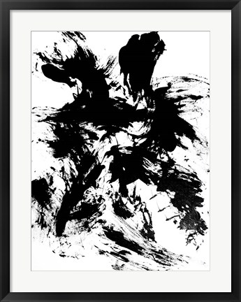 Framed Expressive Abstract II Print