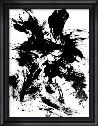 Framed Expressive Abstract II Print