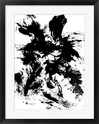 Framed Expressive Abstract II Print