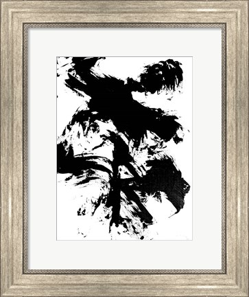 Framed Expressive Abstract III Print